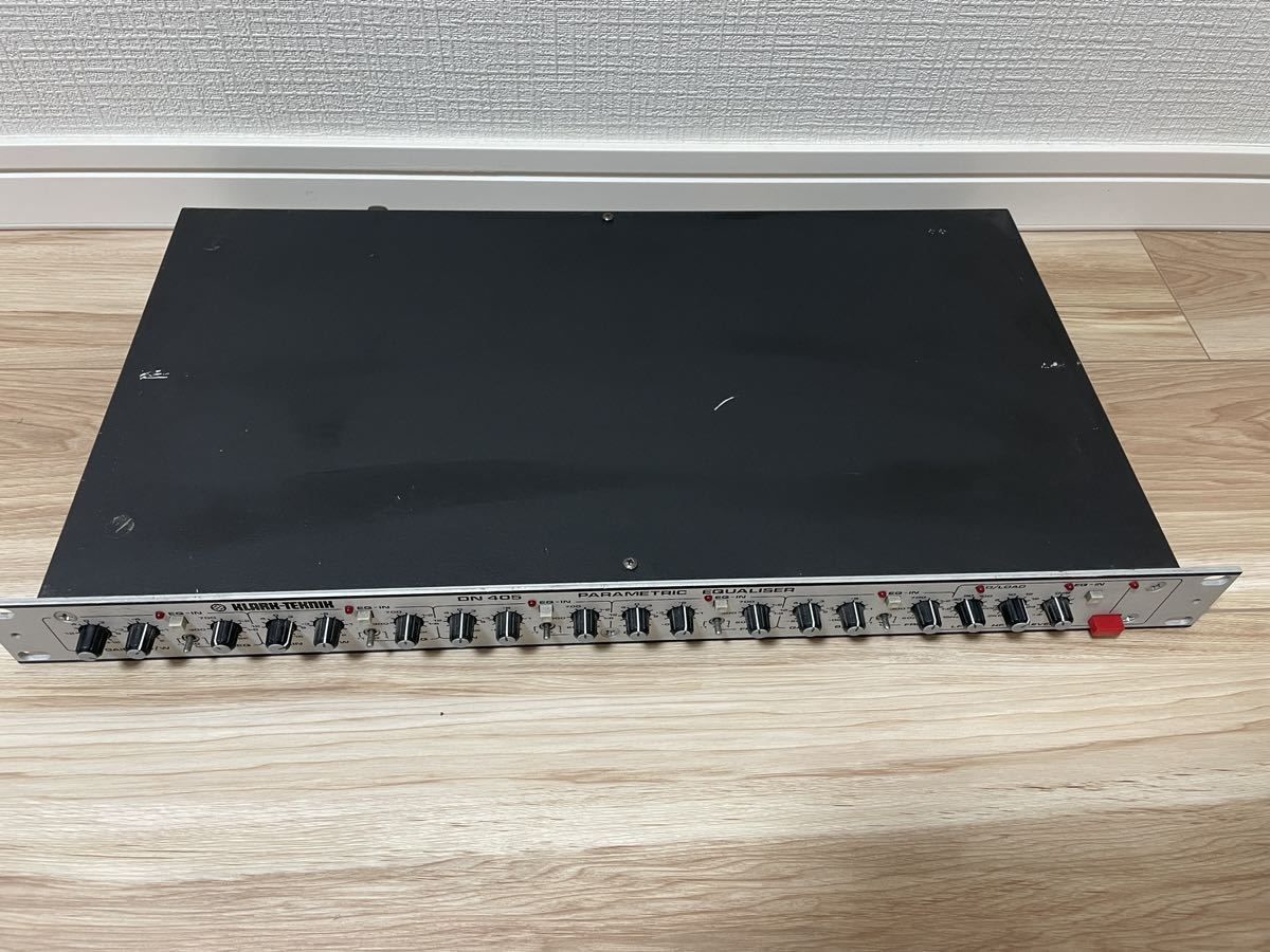 klark teknik dn405 パラメトリックイコライザー　EQ ジャンクその1_画像1