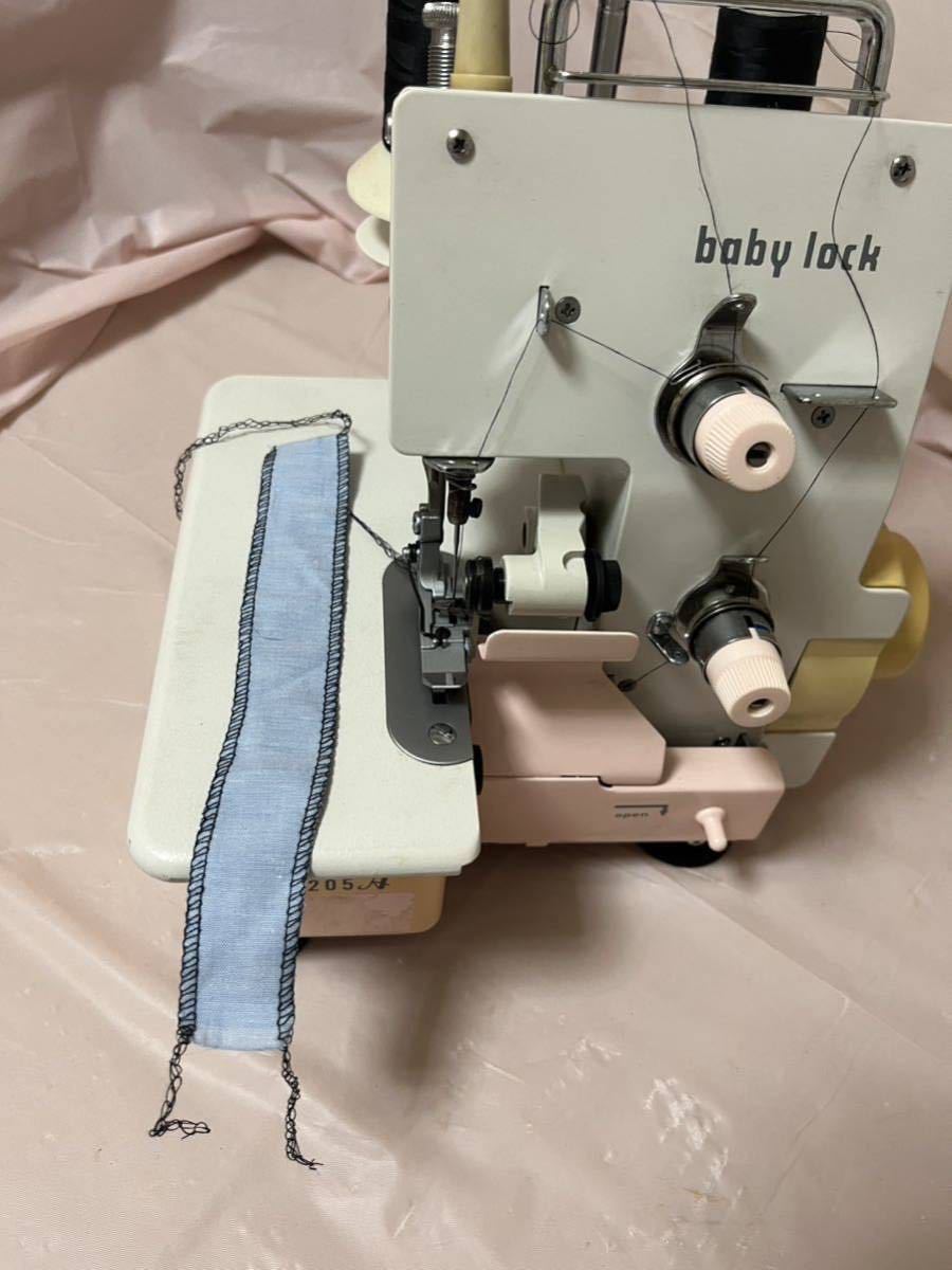 baby lock ベビーロック ロックミシン 昭和レトロ BL 2-205A_画像2