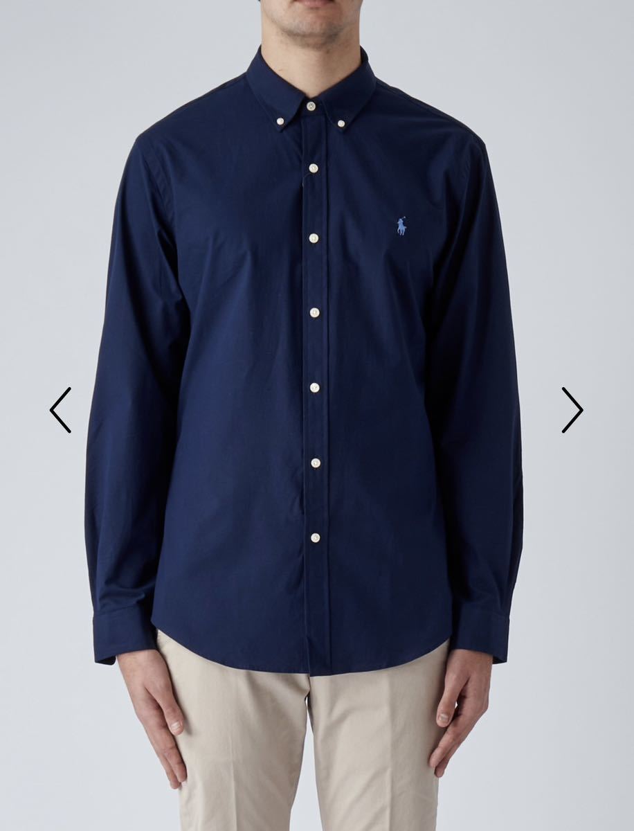 新品POLO Ralph Laurenポロラルフローレンスリムフィット Lサイズシャツ