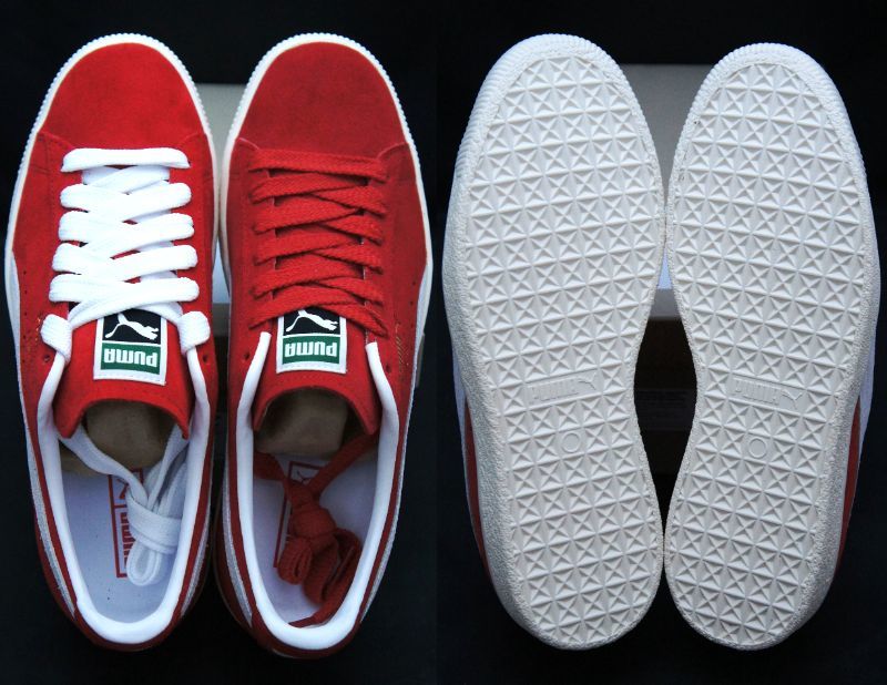 SALE！【新品】US8 26cm PUMA プーマ CLYDE OG クライド OG RED/WHITE 国内正規品_画像8