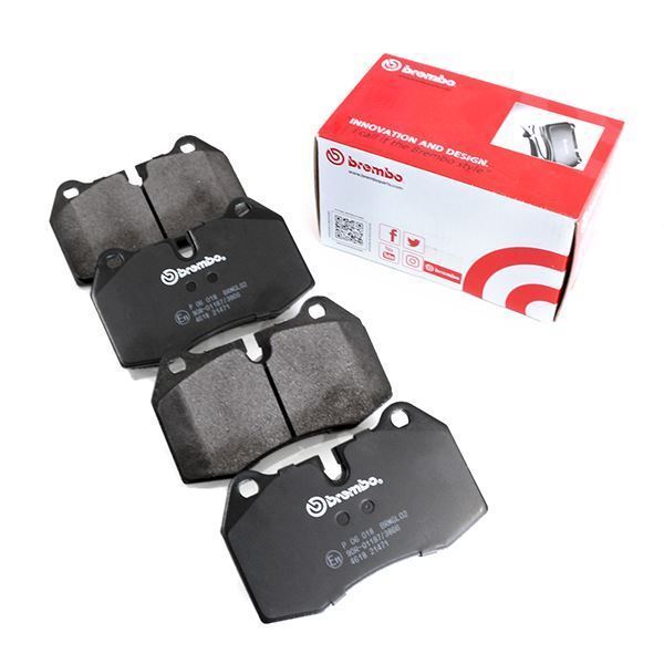 【送料無料】 brembo ブレンボ ブレーキパッド フロント用 P85 075 VOLKSWAGEN POLO (6R) 6RCPT 6RCZE BLACK ディスクパッド