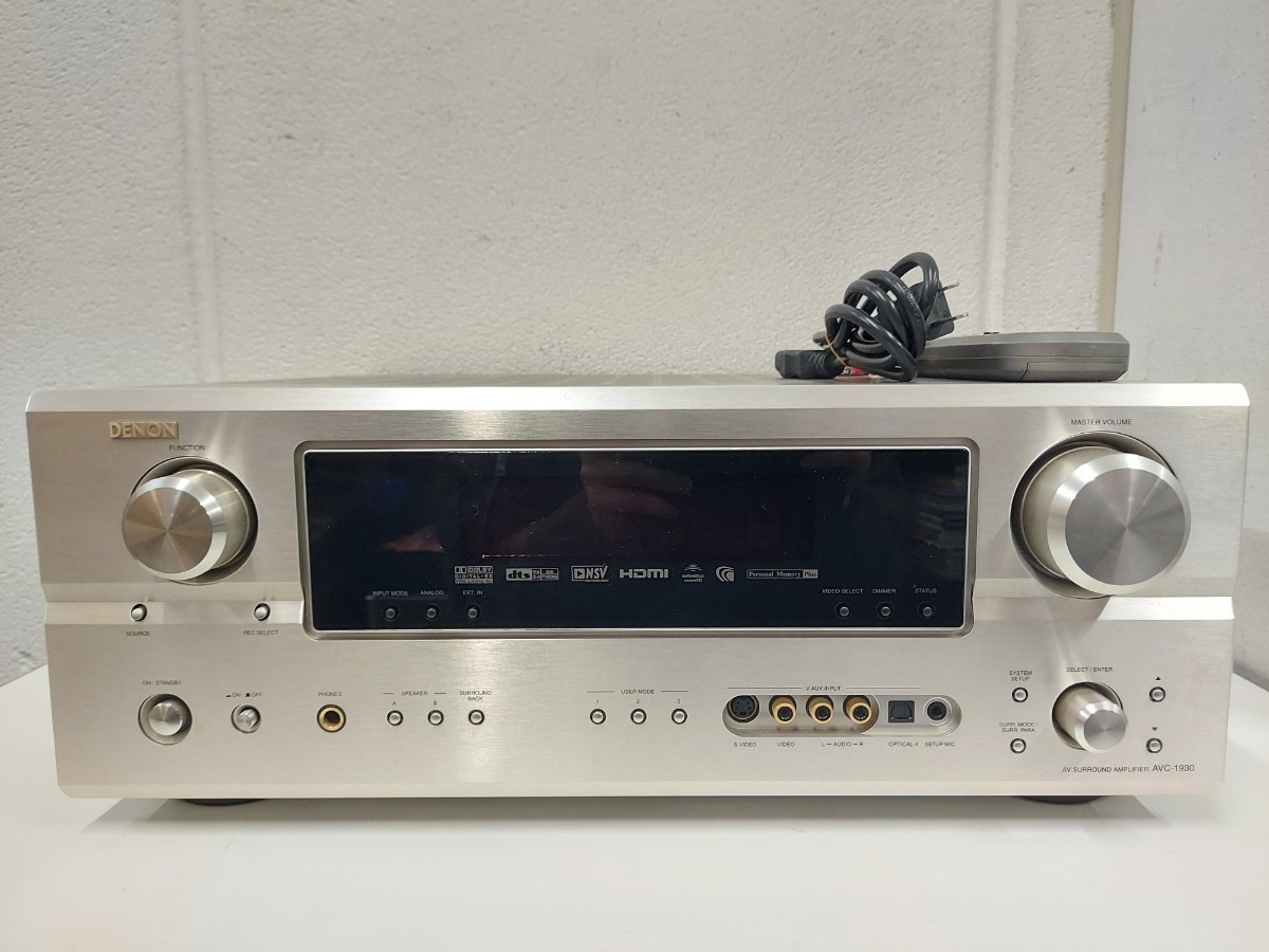 DENON AVC-1930 美品 動作確認済み Yahoo!オークション - 動作確認済 本体 美品 DENON/デノン AV