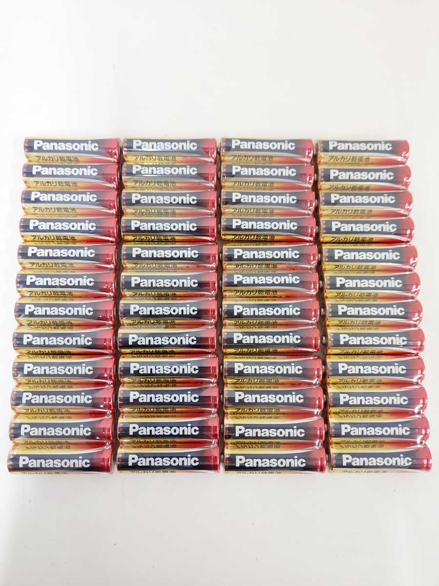 ★新品 未使用☆パナソニック Panasonic☆単3形 アルカリ 乾電池☆ザ 定番☆金パナ☆48本セット 4パック×12ヶ 大量 まとめて★_パナソニック　単3乾電池　48本