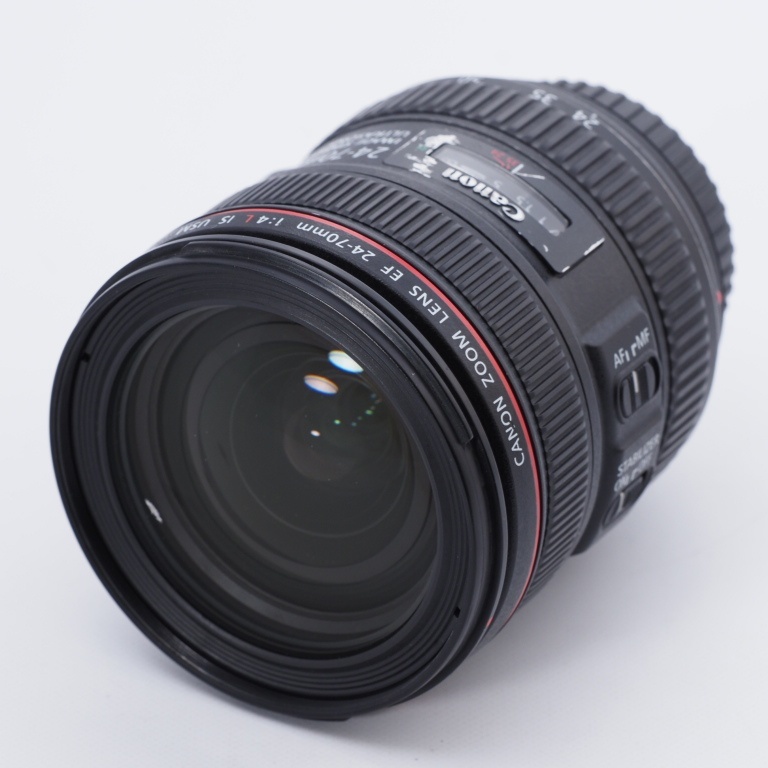 【難あり品】Canon キヤノン 標準ズームレンズ EF24-70mm F4 L IS USM フルサイズ対応 #8959_画像3