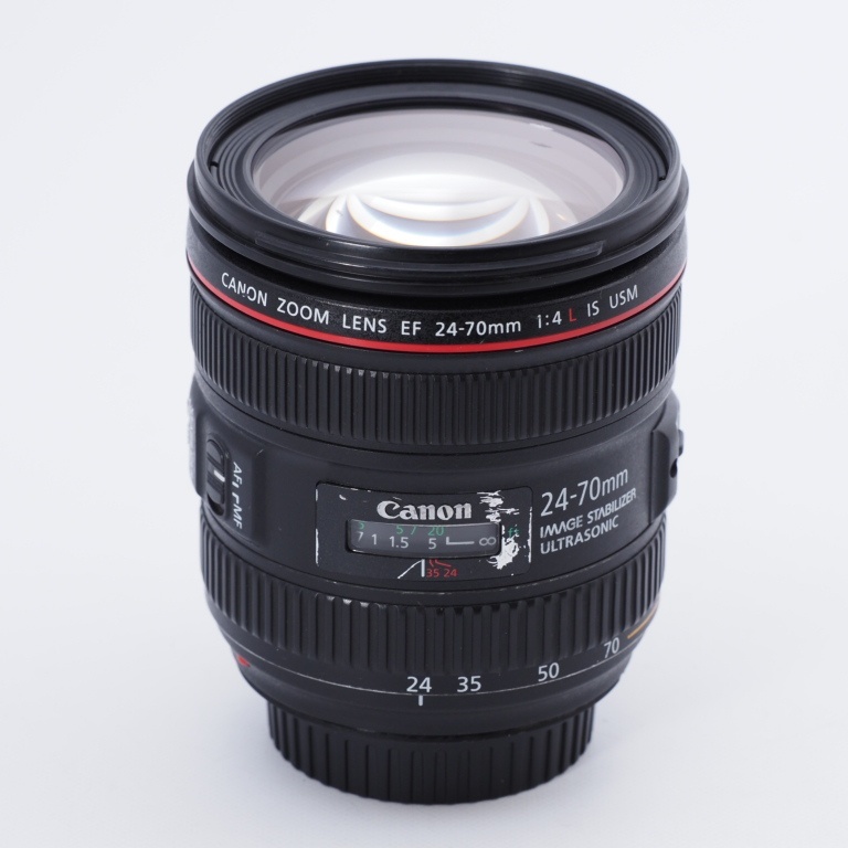 【難あり品】Canon キヤノン 標準ズームレンズ EF24-70mm F4 L IS USM フルサイズ対応 #8959_画像1