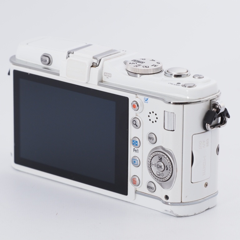 【難あり品】OLYMPUS オリンパス ミラーレス一眼 PEN E-P3 ボディ ホワイト E-P3 BODY WHT #8979_画像5