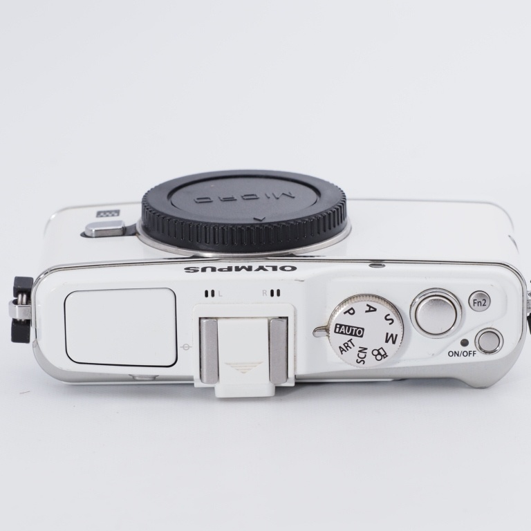 【難あり品】OLYMPUS オリンパス ミラーレス一眼 PEN E-P3 ボディ ホワイト E-P3 BODY WHT #8979_画像7