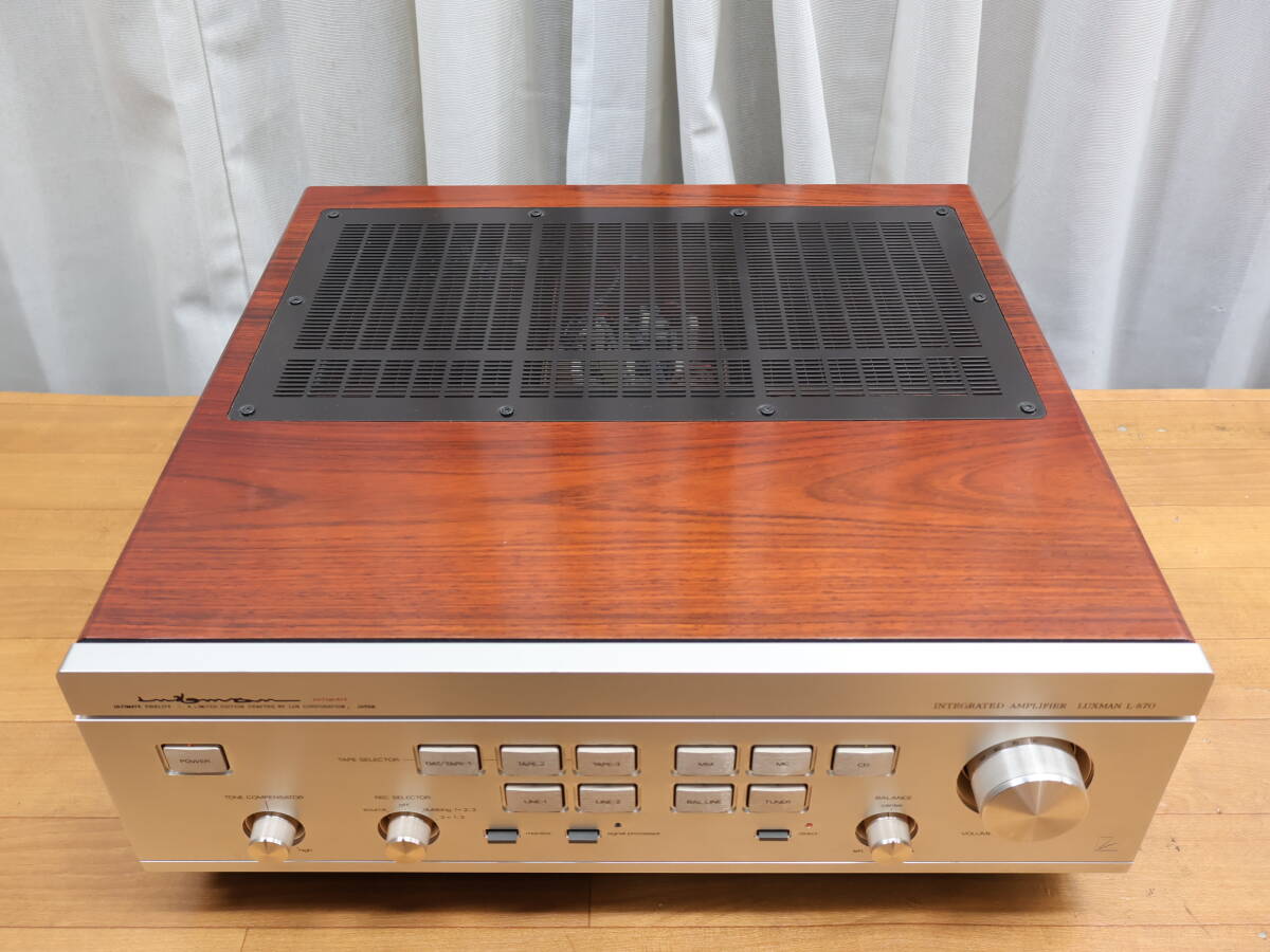 LUXMAN - L 570 インテグレーテッド・アンプ (D-778)_画像3