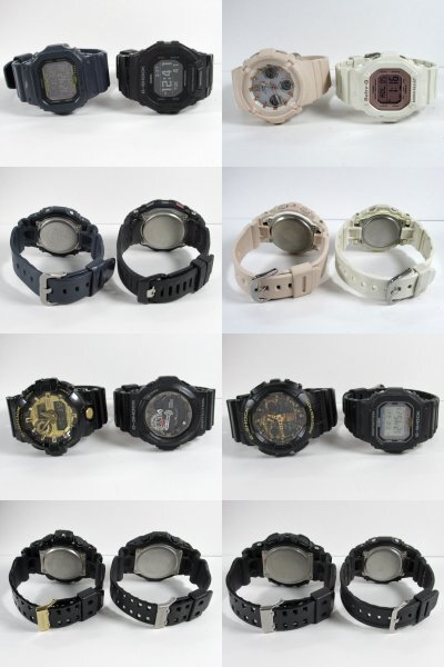 美品多数 動品 まとめ CASIO G-SHOCK Baby-G 50個 メンズ・レディース カシオ 全て稼働品 まとめ売り♪の画像6