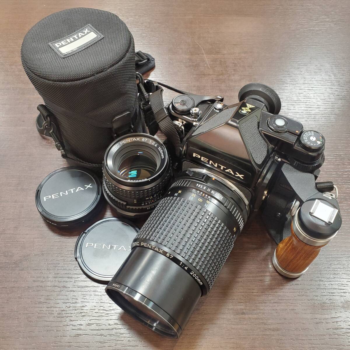 29856A SMC PENTAX67 カメラ レンズ2個セット フィルムカメラ ボディ