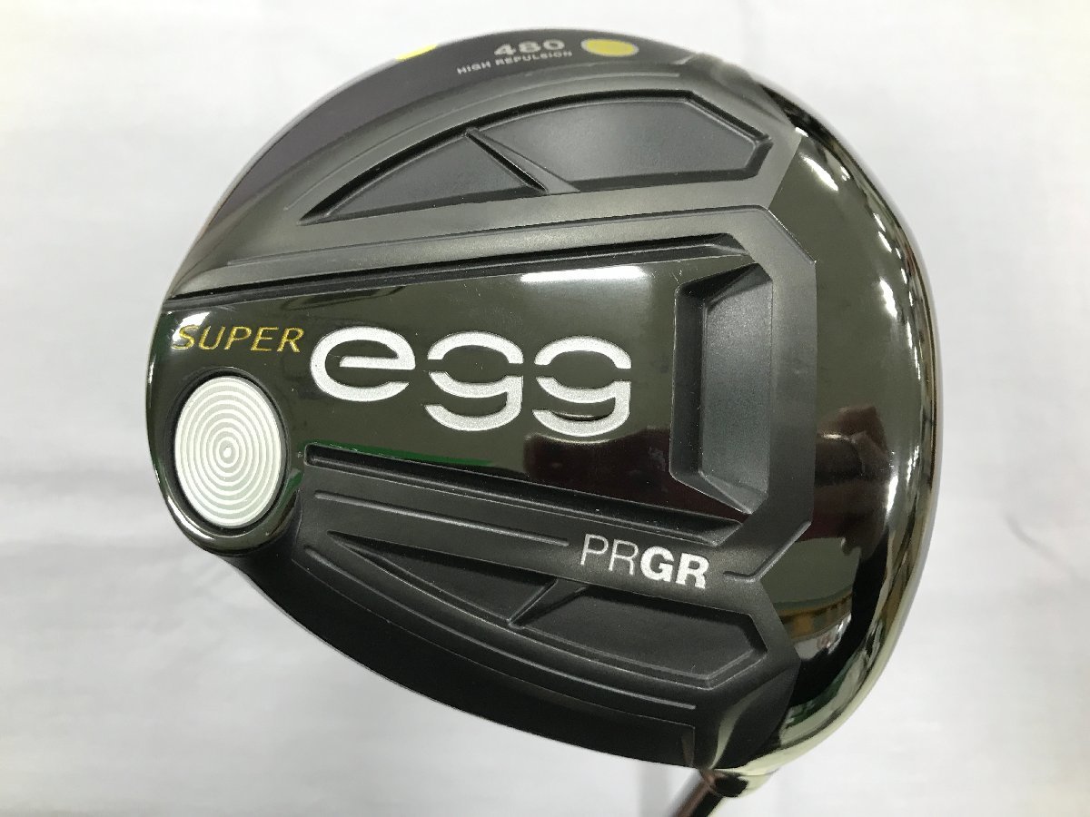 ※訳あり□1円スタート■中古■ドライバー■PRGR プロギア SUPER egg 480 egg オリジナルカーボン R2 11.5度　【1W108】_画像1