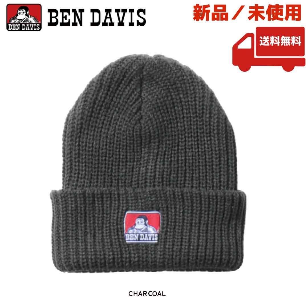 CHARCOA【新品・未使用】BEN DAVIS (ベンデイビス)ニット帽 パッチ ニット ( BDW-950A ) Knit Cap ニットキャップ ビーニー beanie_画像1