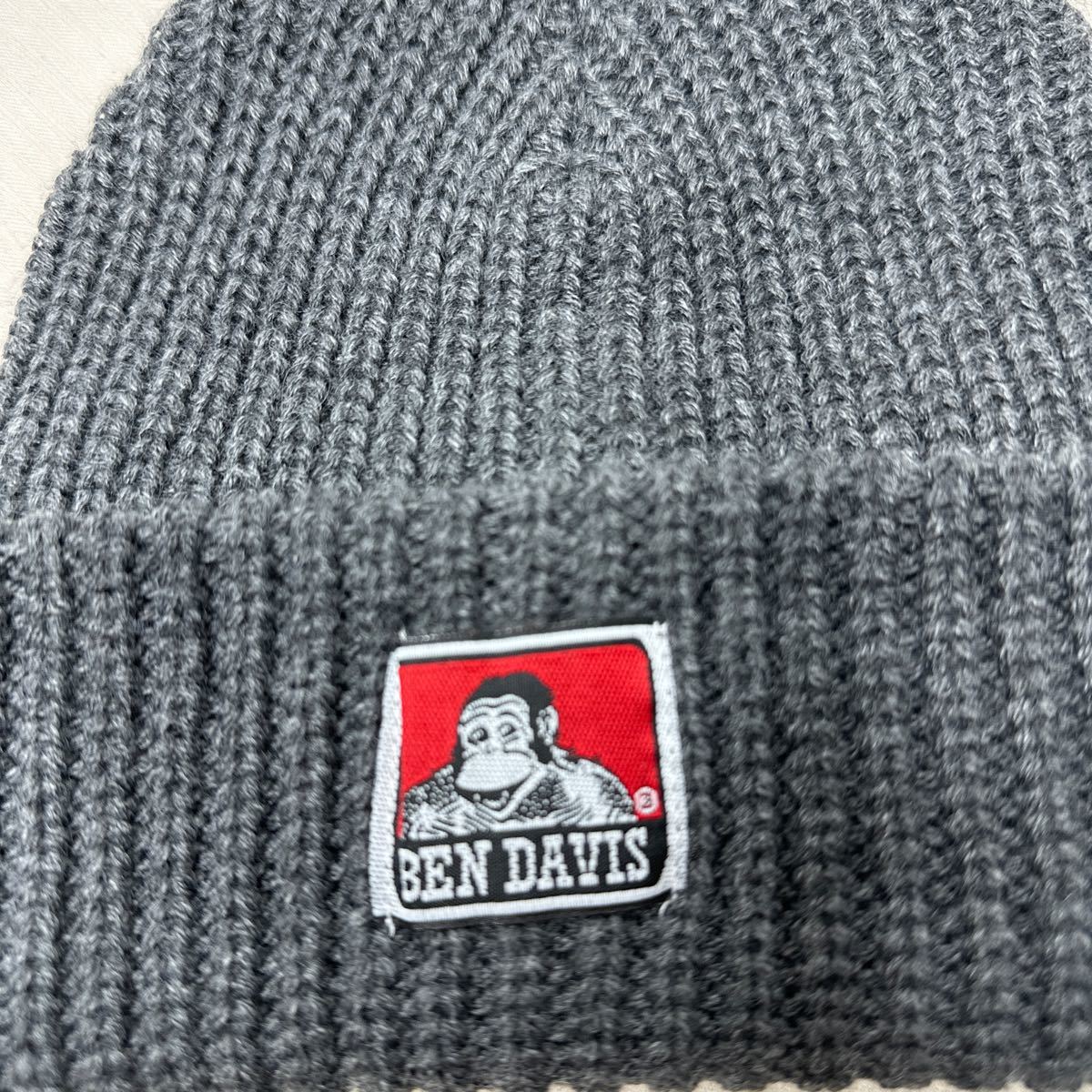 CHARCOA【新品・未使用】BEN DAVIS (ベンデイビス)ニット帽 パッチ ニット ( BDW-950A ) Knit Cap ニットキャップ ビーニー beanie_画像5
