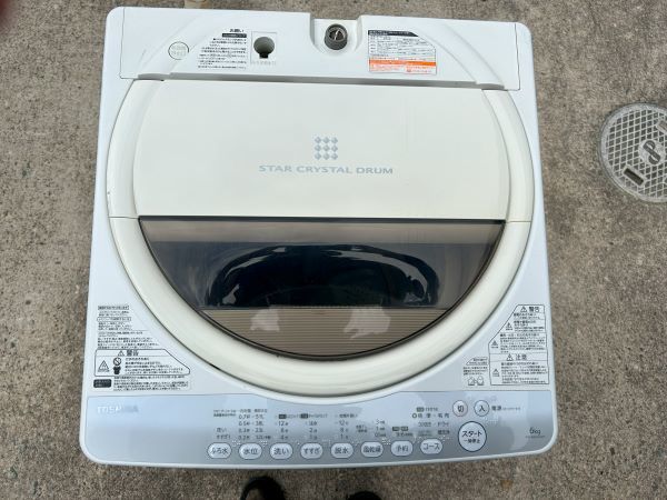 ☆全自動洗濯機 TOSHIBA AW-60GM(W) 東芝 2014年製 ホワイト ☆全自動洗濯機 TOSHIBA AW-60GM(W) 東芝 2014年製 ホワイト