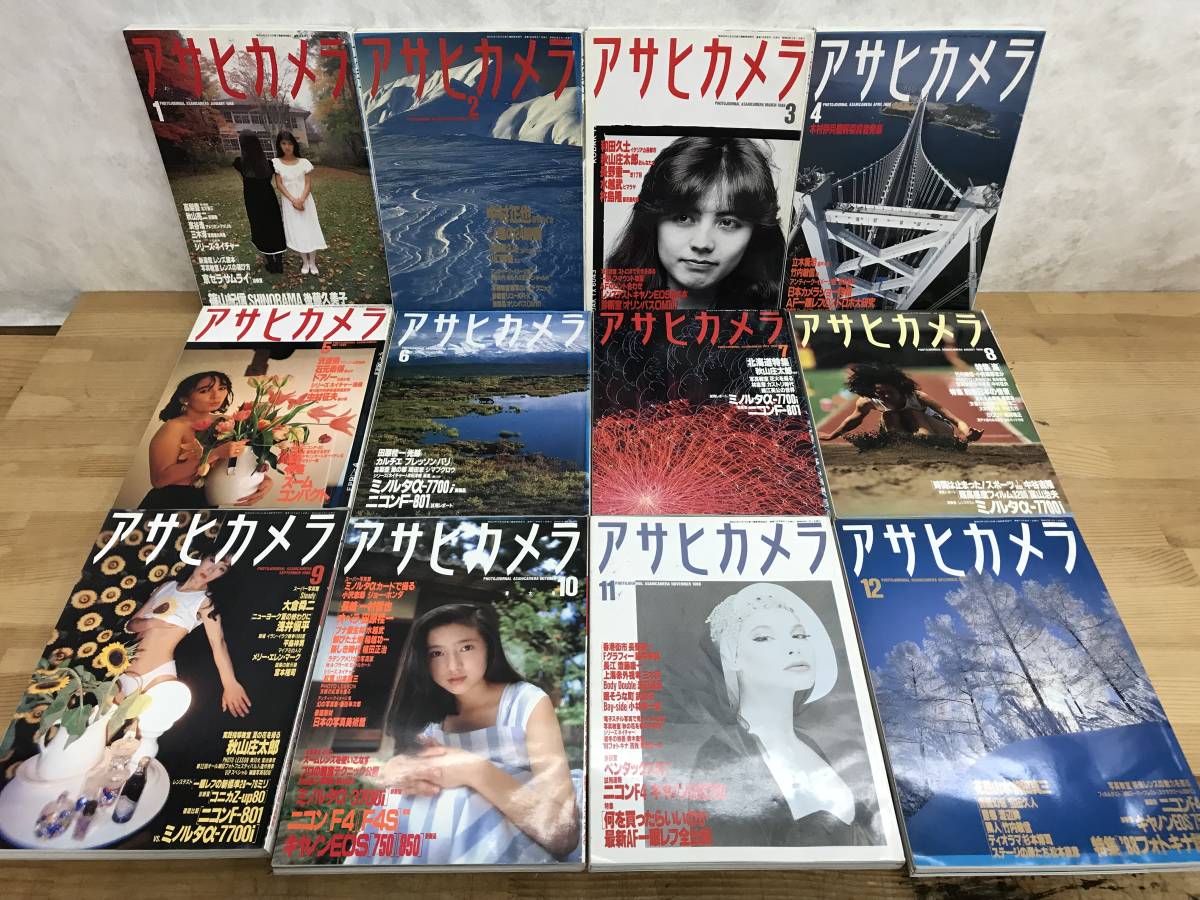 公式通販 - 人気アイテム多数 全国送料無料 まとめ48冊】1988-1993年 x28○【アサヒカメラ カメラ、ビデオ