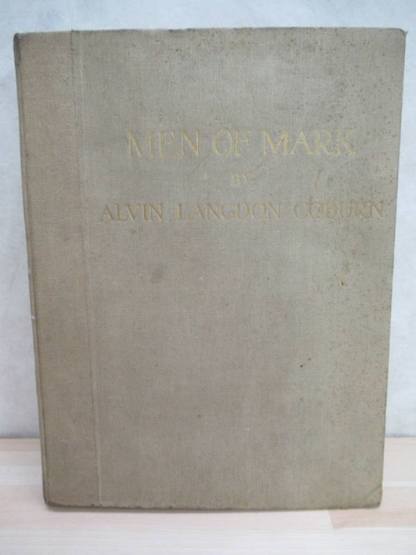 A2▼【洋書/骨董 希少】MEN OF MARK Alvin Langdon Coburn アルヴィン・ラングダン・コバーン 1913年発行の貴重写真 Henri Matisse 211004_画像2