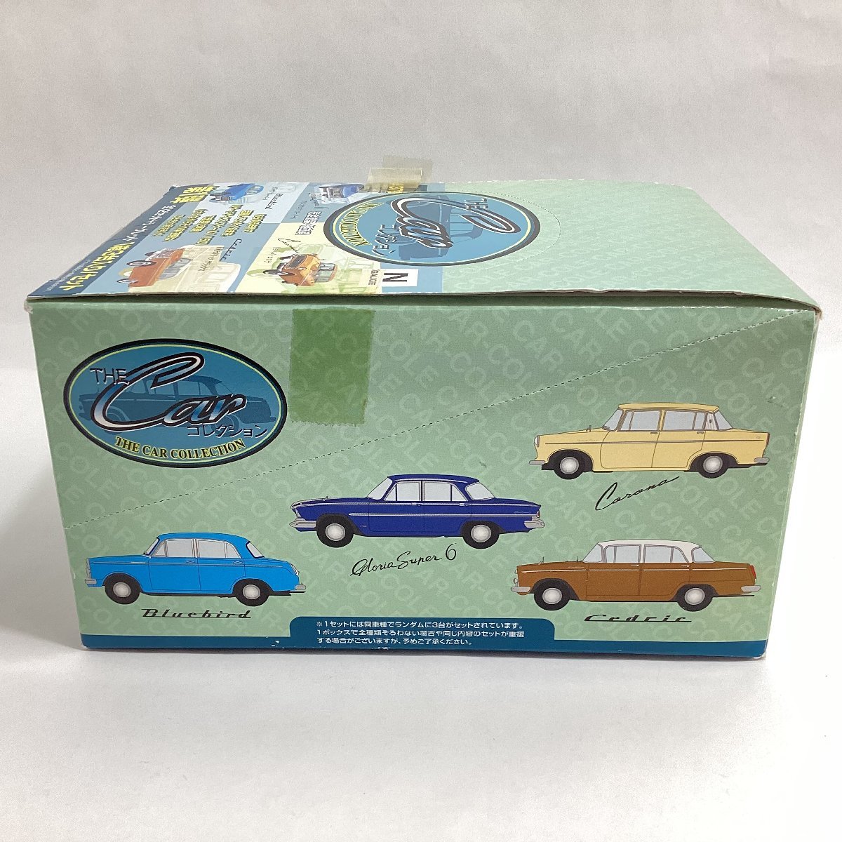 未開封 トミーテック 1/150 THE CAR COLLECTION 第1弾 BOX 12個入り 完全塗装・組立済 カーコレクション トヨペット 日産セドリック　等_画像4