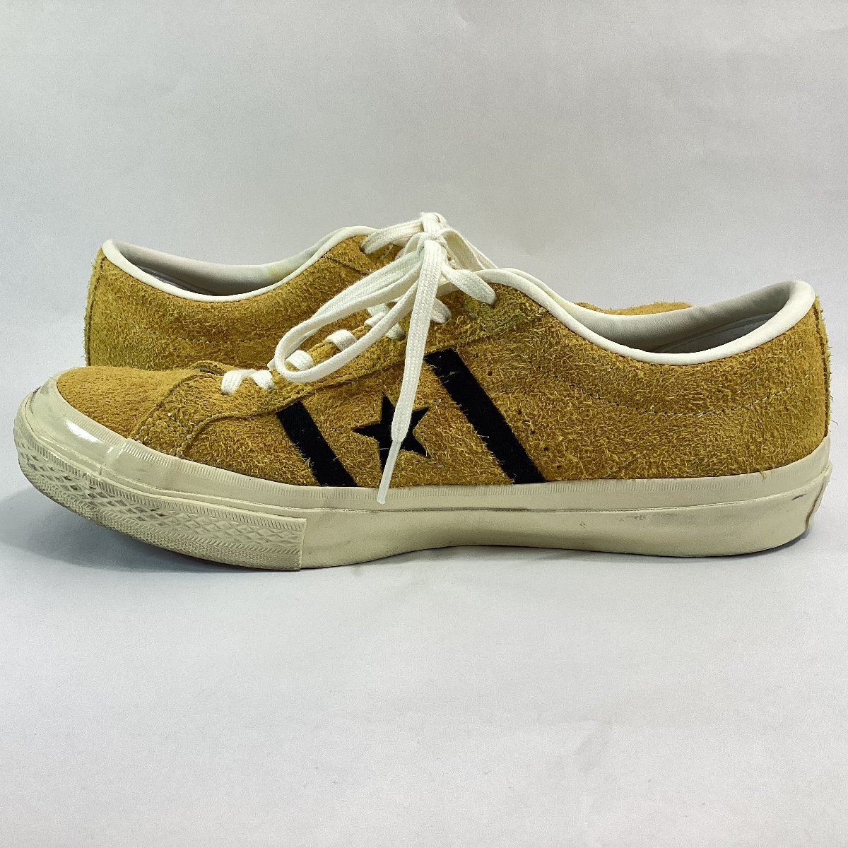 CONVERSE　コンバース　STAR＆BARS US SUEDE　1SD198　GOLD　26.5cm USA 8　スエード　ゴールド　ジャックスター_画像6