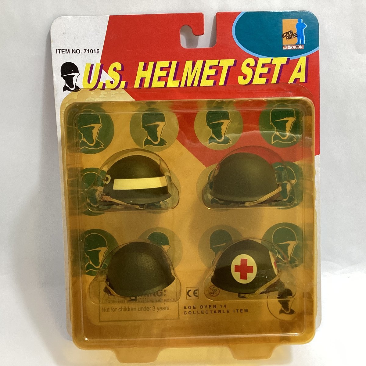  unopened new generation figure U.S. helmet set A + THE ULTIMATE SOLDIER U.S.M.C. SHOTGUNNER U.S.M.C. RIFLEMAN