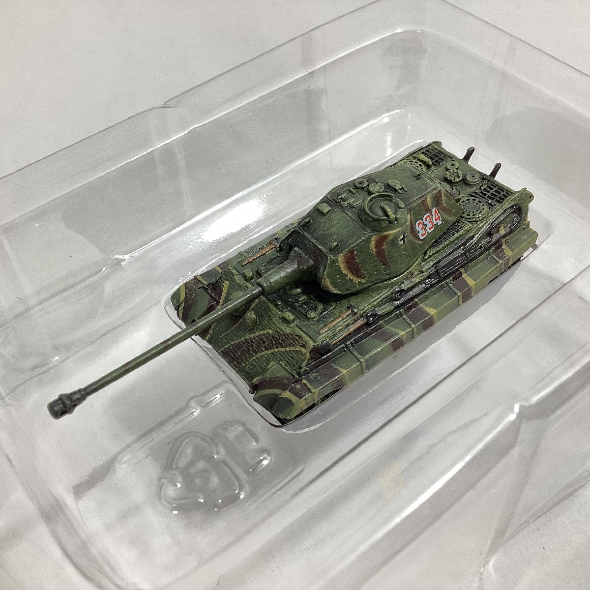 未使用　童友社　1/144　キングタイガー Sd.Kfz.182　マイクロアーマー　第3弾　ノーマル 6種セット　KING TIGER　戦車_画像6