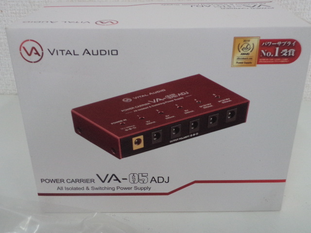 Vital Audio POWER CARRIER VA-05 ADJ (エフェクター用パワーサプライ) 新品_画像1