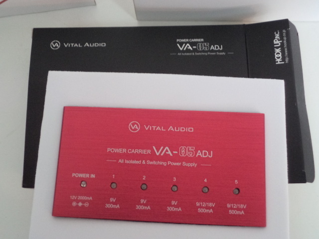 Vital Audio POWER CARRIER VA-05 ADJ (エフェクター用パワーサプライ) 新品_画像3