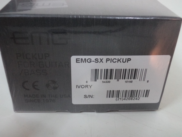 EMG-SX　ギターピックアップ　アイボリー　新品　未開封_画像2