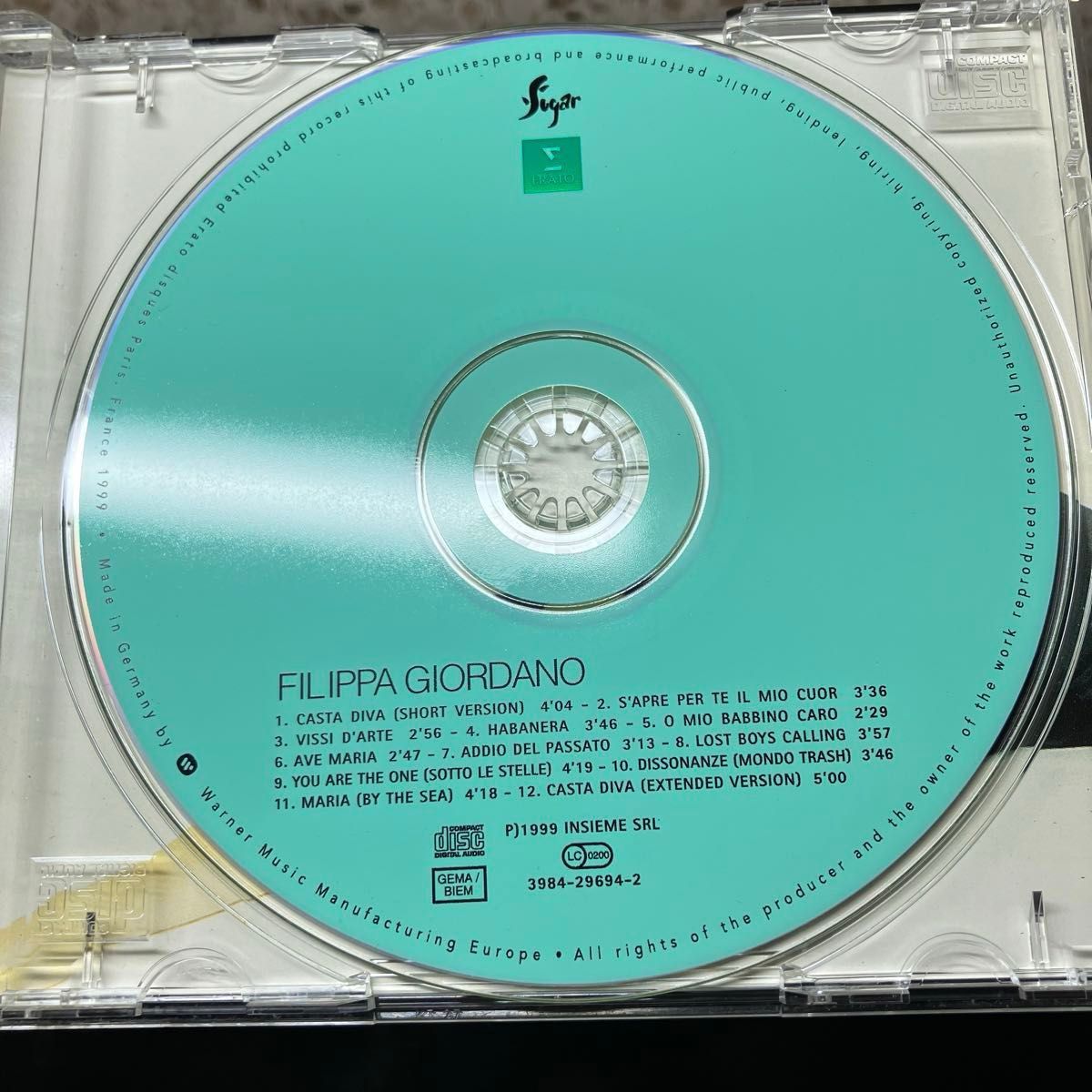 フィリッパジョルダーノ 音楽CD オペラ ポップス クラシカル・クロスオーバー