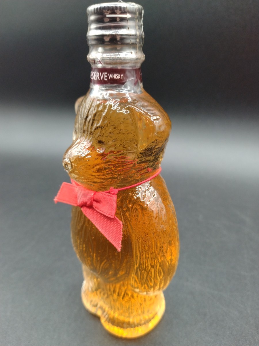 サントリー ウイスキー リザーブ クマさん型ボトル 80ml 43 サントリー ウイスキー リザーブ クマさん型ボトル 80ml 43