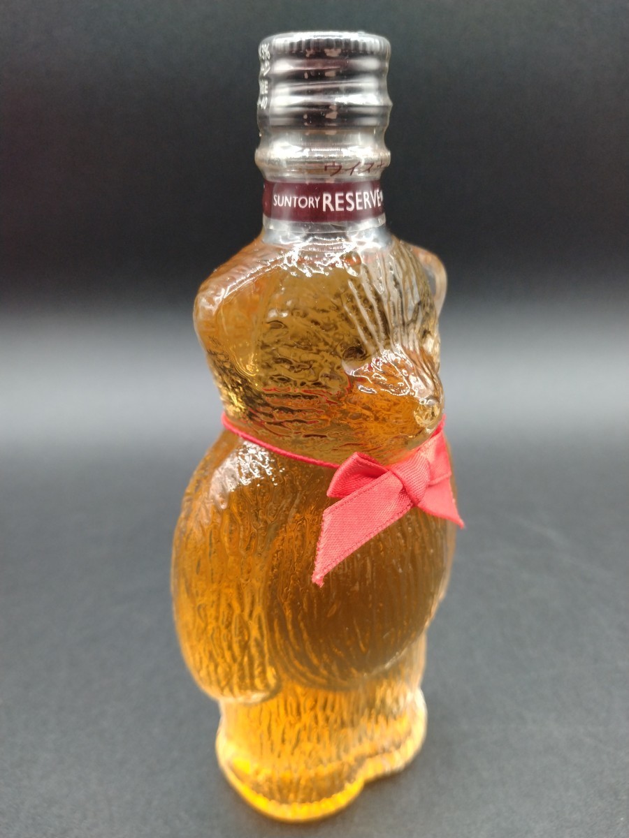 サントリー ウイスキー リザーブ クマさん型ボトル 80ml 43 サントリー ウイスキー リザーブ クマさん型ボトル 80ml 43