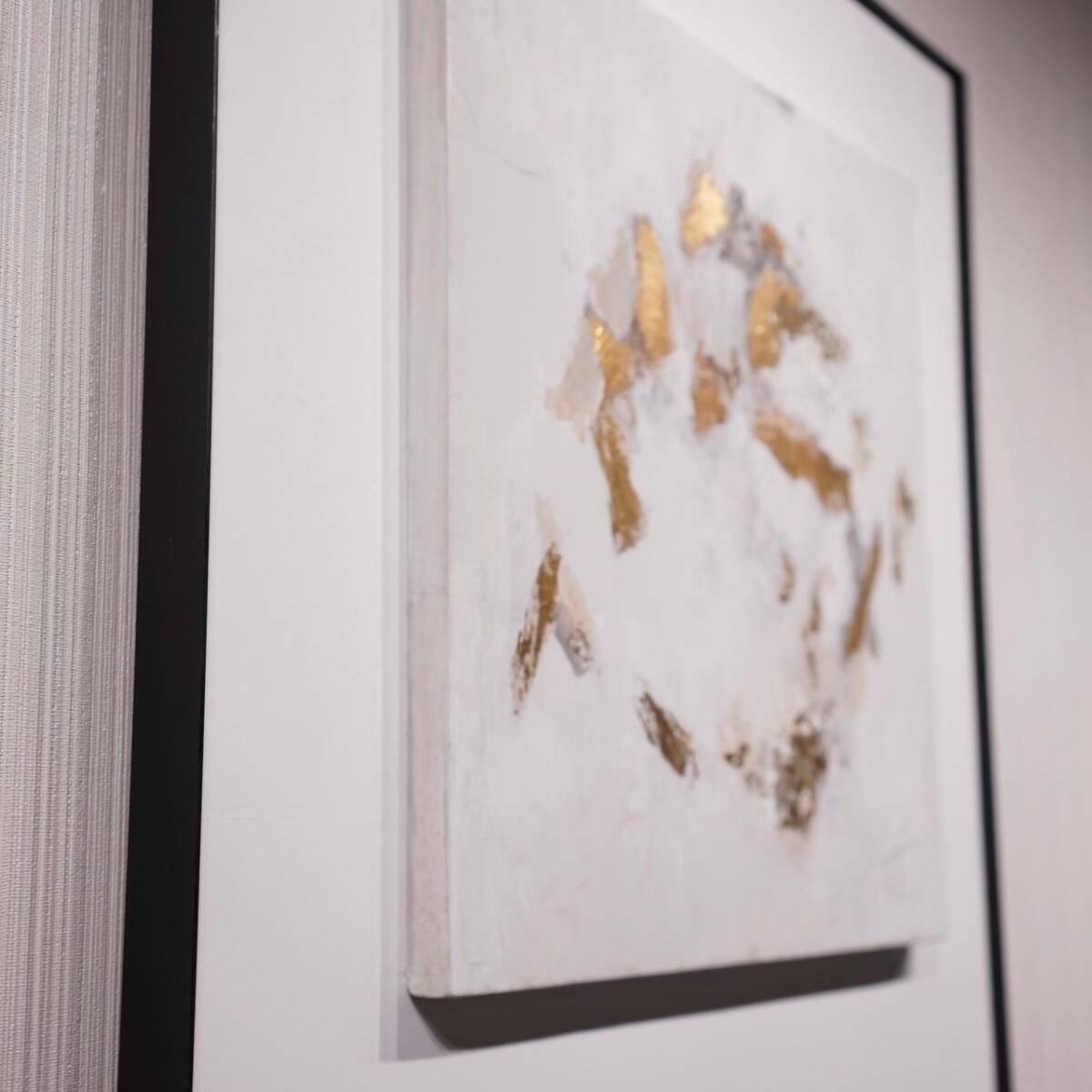 油絵 抽象画 60×60 アート 壁掛け 現代 美術 絵 モダン ダイニング 北欧 検:アルフレックス カッシーナ マスターウォール ボーコンセプト_画像5