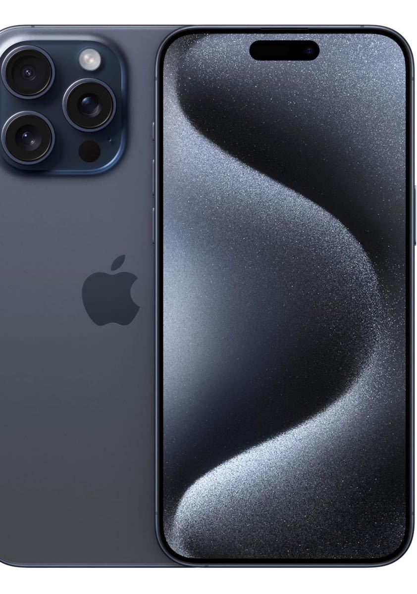 【新品未開封】Apple iPhone 15 Pro Max (1 TB) ブルーチタニウム_画像1