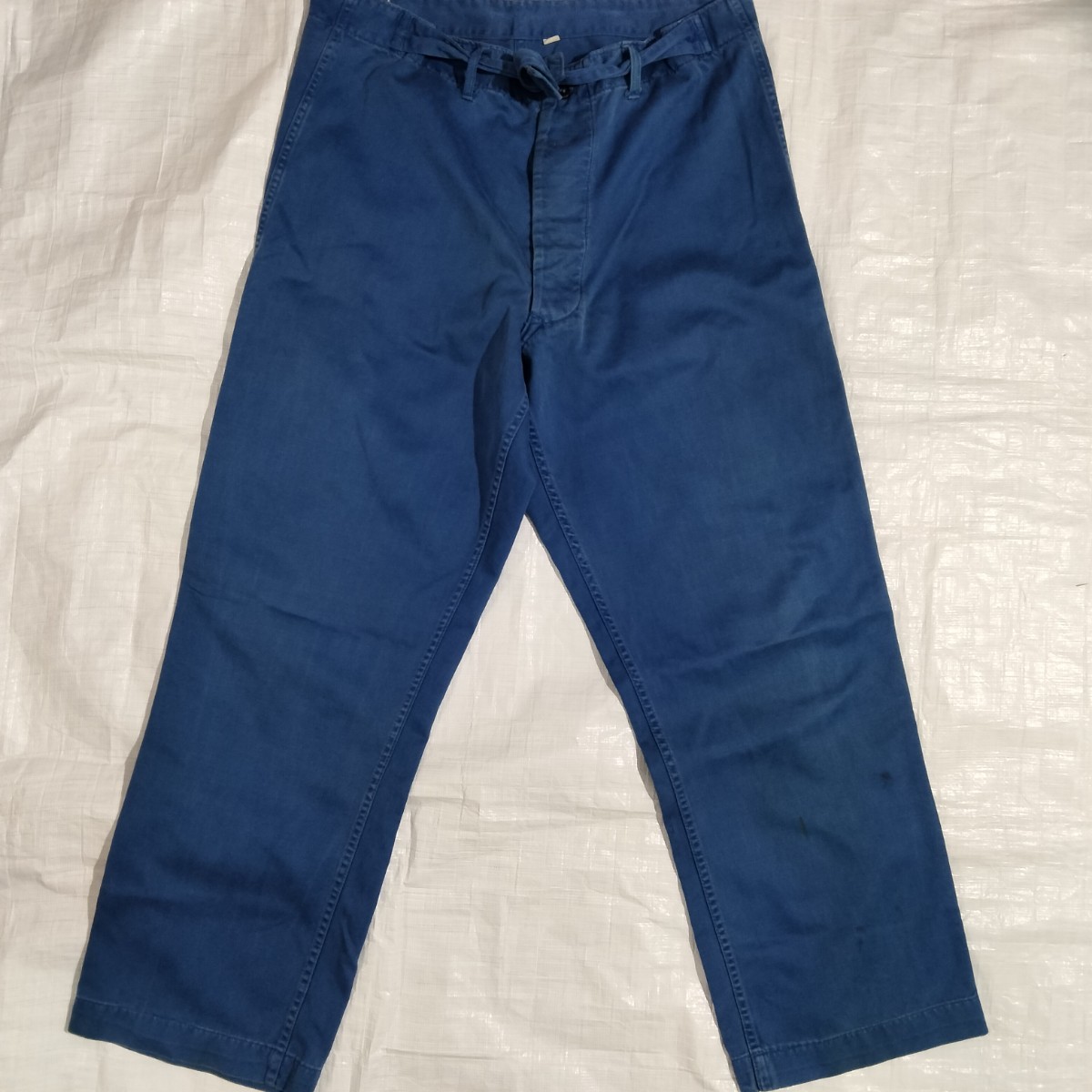 50's US Military　Convalescent Trousers 50年代　アメリカ軍　ビンテージ　vintage ホスピタル パンツ イージーパンツ　フェード　fade