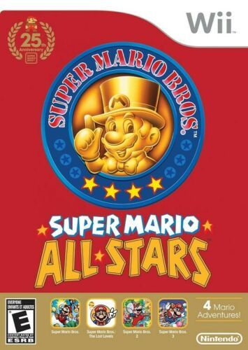 ★送料無料★北米版★ Super Mario All-Stars Limited Edition スーパーマリオ オールスターズ Nintendo Wii Game