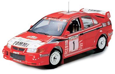 【中古】 タミヤ 1/24 スポーツカーシリーズ No.220 三菱 ランサー エボリューション VI WRC プラモデ_画像1