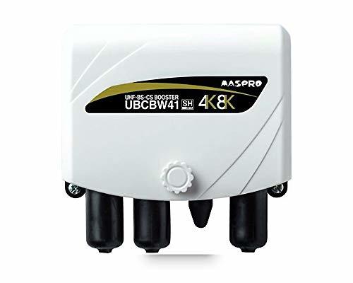 【中古】 マスプロ 4K 8K対応 41dB型 UHF BS CSブースター UBCBW41_画像1