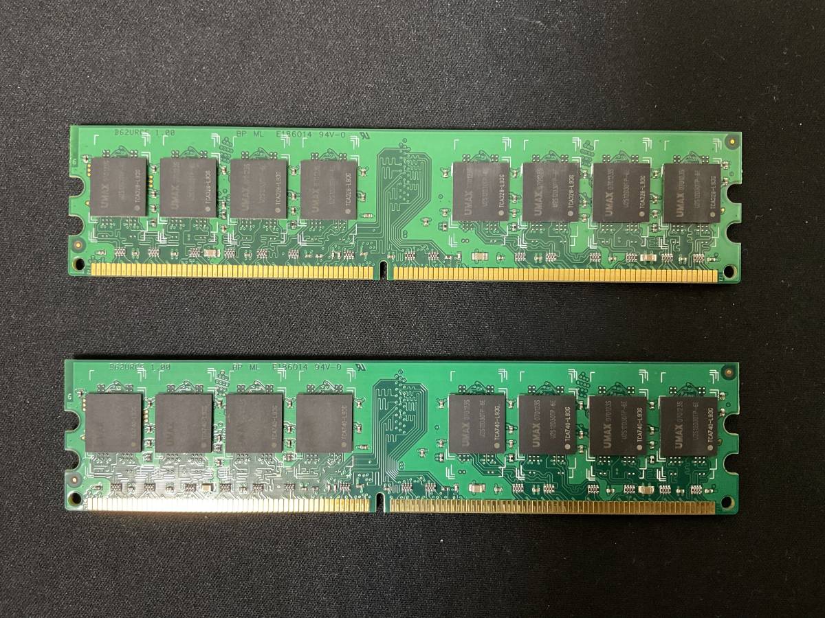 Castor LoDDR2-1G-667-R1 (DDR2 PC2-5300 1GB) 2枚_画像2