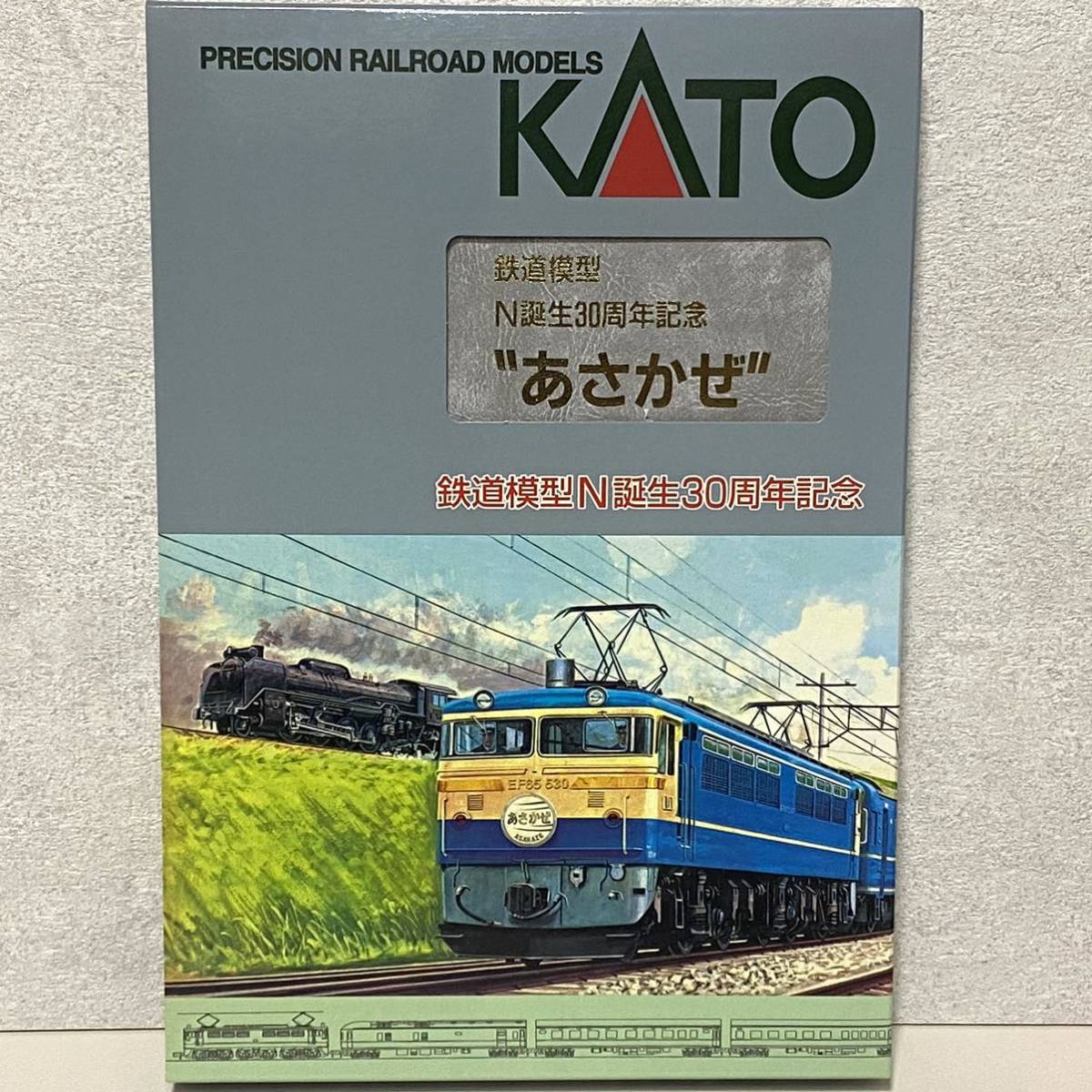 ☆KATO カトー　鉄道模型　N誕生30周年記念　あさかぜ　Nゲージ 【中古/現状品】/K018_画像1