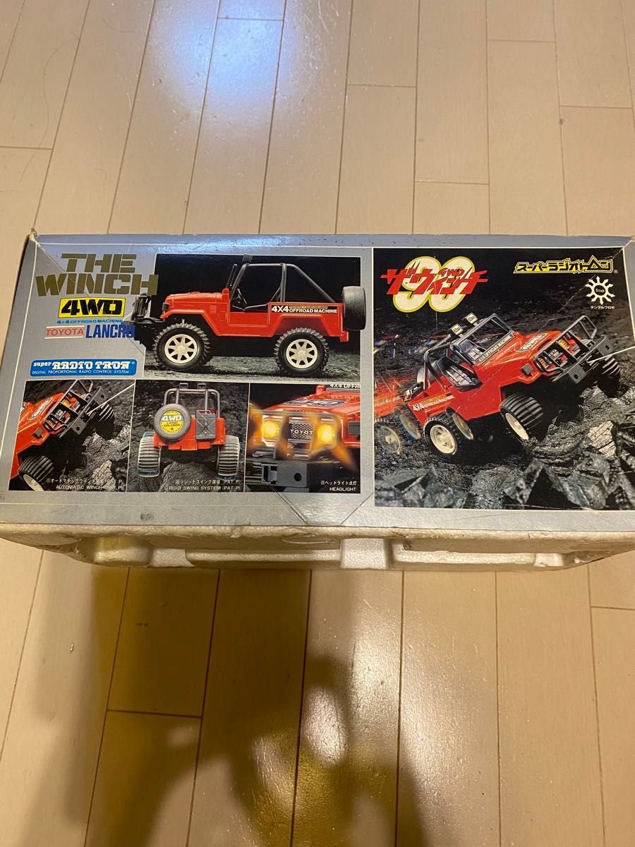 ラジコン マツシロ ザ・ウィンチ THE WINCH 4WD TOYOTA LANCRU ラジコン マツシロ ザ・ウィンチ THE WINCH 4WD TOYOTA LANCRU