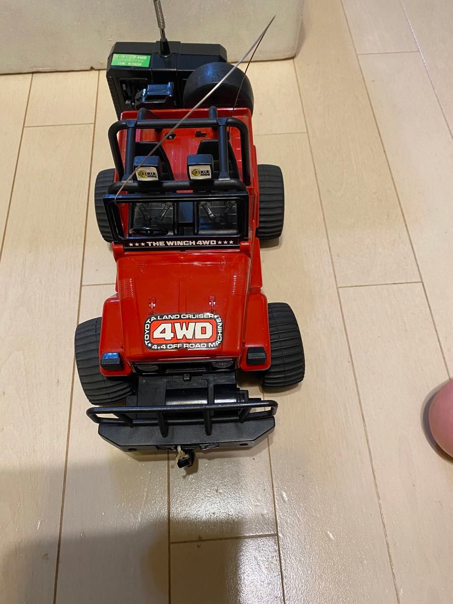 ラジコン　マツシロ　ザ・ウィンチ　THE WINCH 4WD TOYOTA LANCRU 中古品