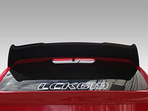 アルト用 ルーフスポイラー Lck619 リアルーフスポイラータイプ2 ABS製 マットブラック塗装_画像3