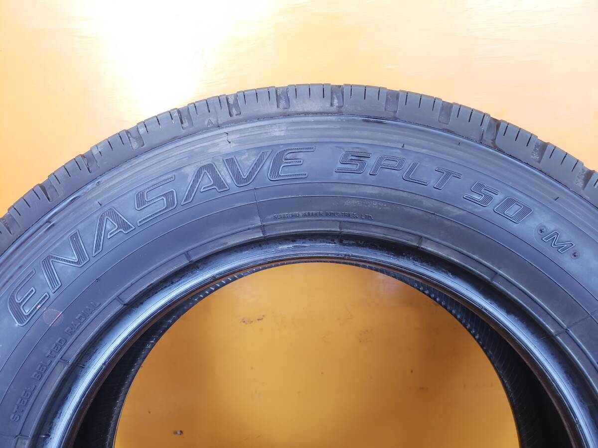 【R346】9.0分山 ダンロップENASAVE 205/70R16 111/109N LT 2本_画像8