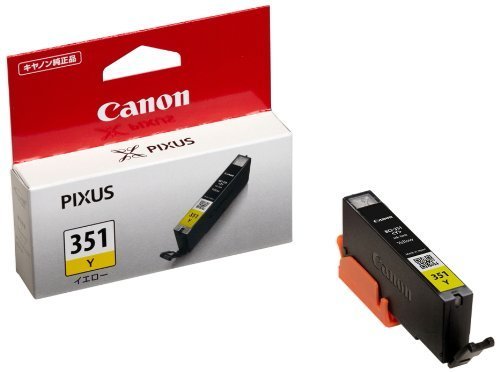 【現品限り】 Cａｎｏｎ BCI－351Y 純正インクカートリッジ イエロー BCI－351_画像1