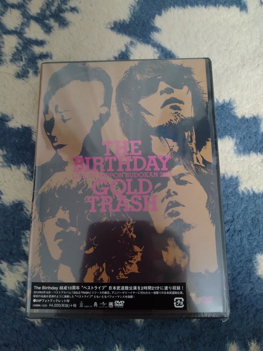 ー品販売 希少。初回限定版。The Birthday 『GOLD TRASH』DVD | tonky.jp