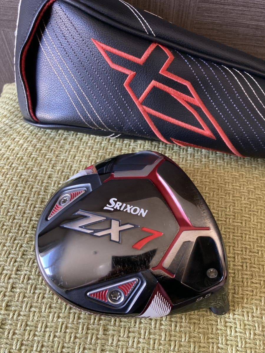 即決★高反発加工済み CT値：301★ スリクソン/SRIXON ZX7 9.5°/ヘッド単体 訳アリ_画像1