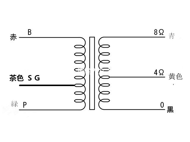 新同！真空管アンプ6ＢＭ８やEL-84 (6BQ5)6V6、7189、6GA4等用 5K/10W シングル 出力トランス ペア_画像4