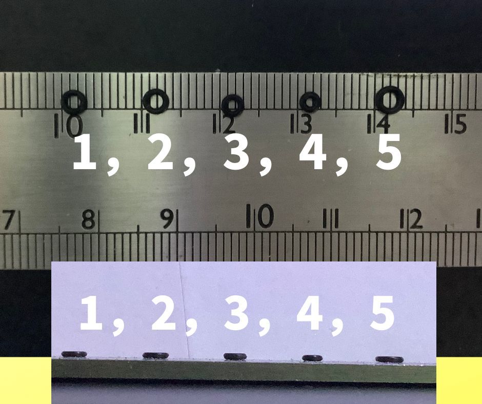 小さいサイズのOリングセット外径×線径 3.6mm×0.8mm、3mm×0.7mm、3.2㎜×0.7㎜、3㎜×0.8㎜、2.6㎜×0.8㎜　　o'リング_画像1