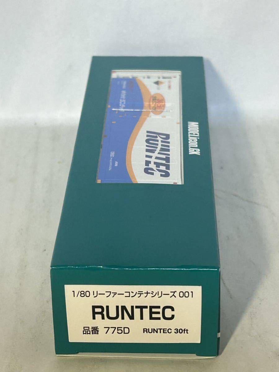 モデルアイコン 品番775D 1/80リーファーコンテナシリーズ001 RUNTEC 1