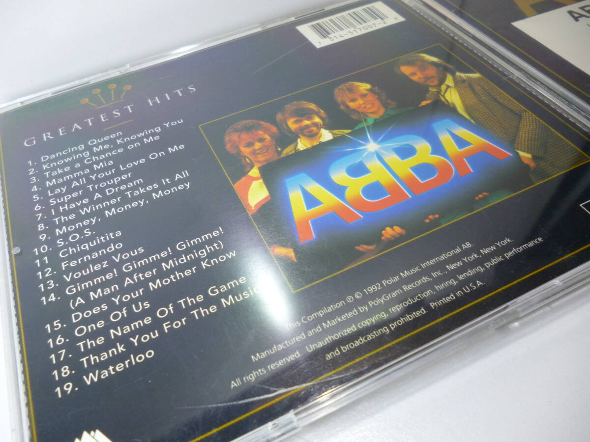 ★CD★　アバ・ゴールド　/　グレイテスト・ヒッツ　/　ABBA GOLD　/USA盤/POLYDOR_画像7