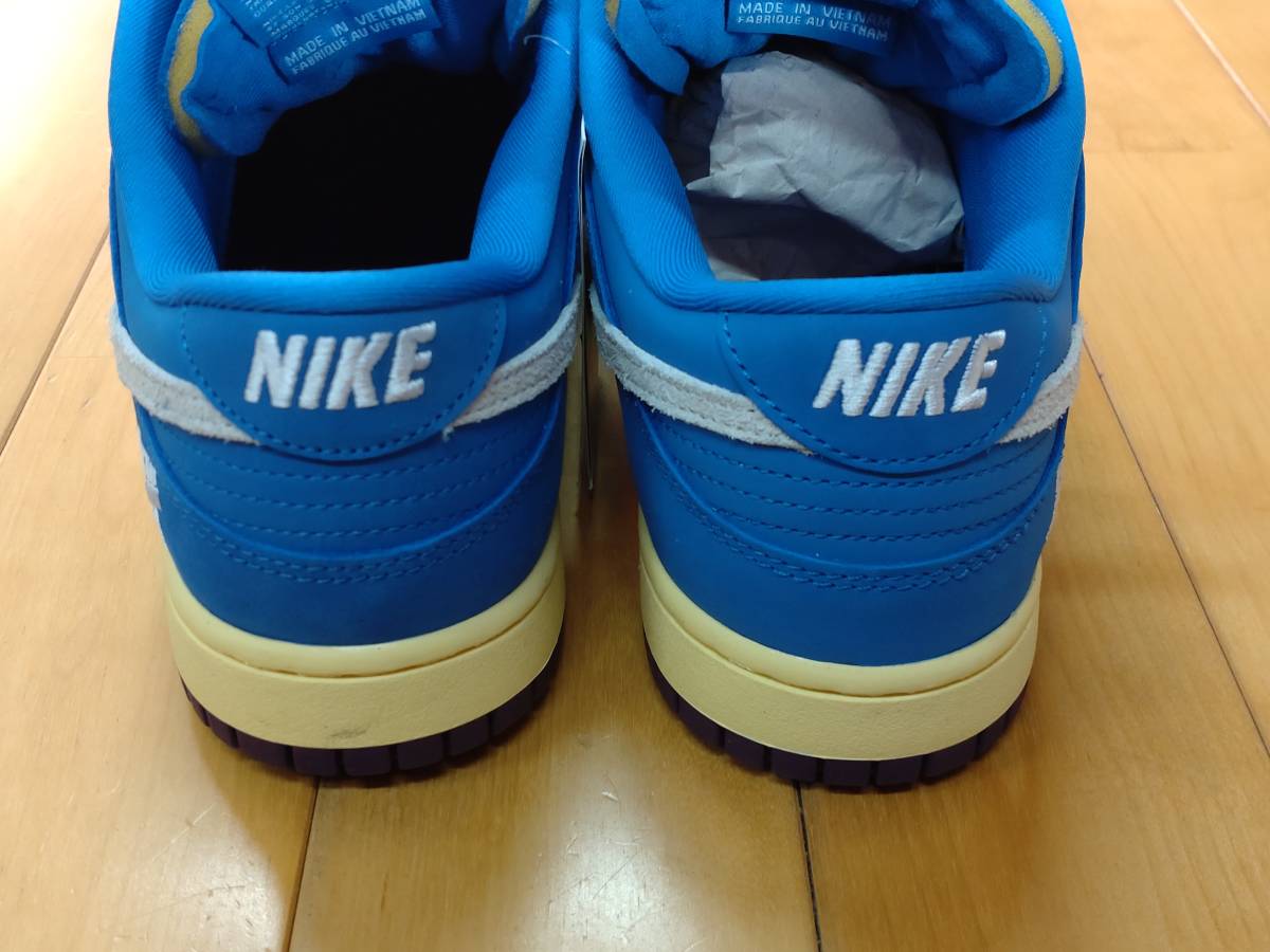 ナイキ×アンディフィーテッド　NIKE　UNDEFEATED　ダンクロー　DUNK LOW　"5 ON IT"　サイズUS9　DH6508-400_画像4